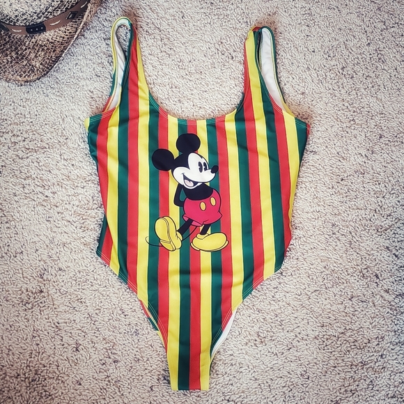 Disney Other - Disney Mickey Mouse Jamaican Swimsuit